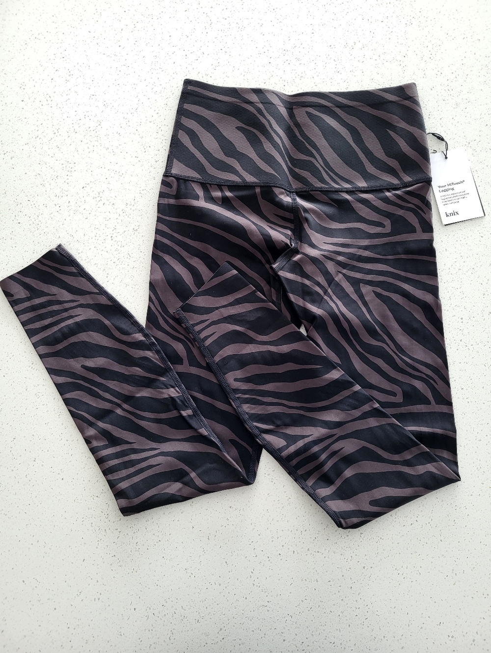 Knix HiTouch Sculpting Leggings | Zebra Print | NWT Small